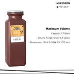 McKesson Prevent® Multi-purpose Sharps Container, 1.7 Quart, 10 x 3.5 x 3.5 Inch