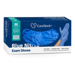CareStock™ Nitrile Exam Glove, Medium, Blue