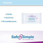 Safe n Simple™ Adhesive Remover Wipes