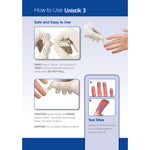 Unistik® 3 Comfort Safety Lancet, 28 Gauge, 1.8 millimeter Depth