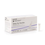 McKesson Prevent® Safety Insulin Pen Needle, 31 Gauge, 6 mm Length
