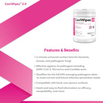 CaviWipes™ 2.0 Disinfecting Wipes, Extra Large
