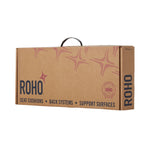 ROHO® Mosaic® Seat Cushion, 18 in. W x 18 in. D, Foam, Black, Inflatable