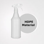 Spray Bottle with Trigger Spray Mechanism, 1 Pint Capacity, Made of HDPE