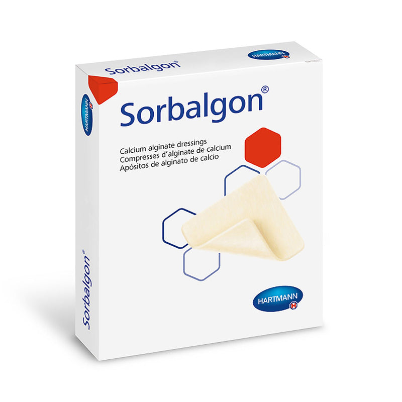 Alginate Dressing Sorbalgon® Calcium Alginate / Polysorbate 4 X 8 Inch Rectangle