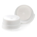 McKesson White Tube Closure, 16 mm