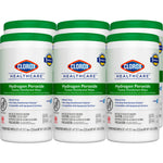 Clorox Healthcare® Hydrogen Peroxide Cleaner Disinfectant Wipes, Canister