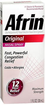 Sinus Relief Afrin® Original 0.05% Strength Nasal Spray 30 mL