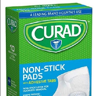 Adhesive Strip Curad® 2 X 3 Inch Cotton / Polyester Rectangle White Sterile