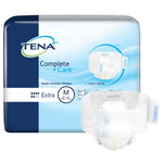 Unisex Adult Incontinence Brief TENA® Complete + Care™ Extra Large Disposable Moderate Absorbency