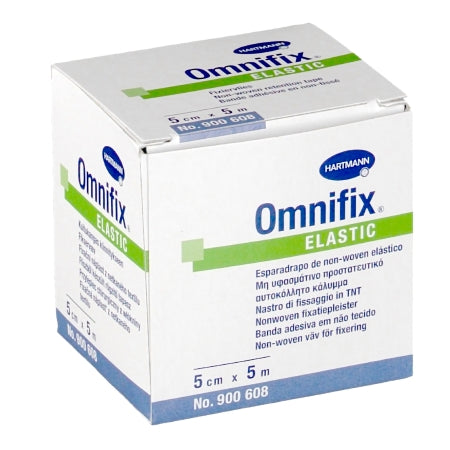 Dressing Retention Tape with Liner Omnifix® Elastic White Nonwoven NonSterile