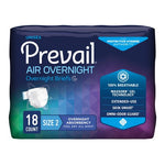 Prevail Air Overnight Adult Briefs Heavy Absorbency