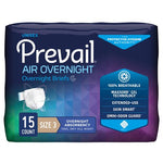 Prevail Air Overnight Adult Briefs Heavy Absorbency