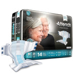 Unisex Adult Incontinence Brief Attends® Premier Large Disposable Heavy Absorbency