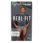 Male Adult Absorbent Underwear Depend® Real Fit® Pull On with Tear Away Seams Large / X-Large Disposable Heavy Absorbency