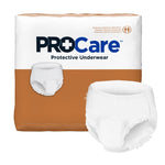 Unisex Adult Absorbent Underwear ProCare™ Pull On with Tear Away Seams Medium Disposable Moderate Absorbency