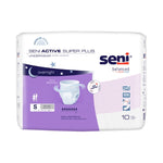 Unisex Adult Absorbent Underwear Seni® Active Super Plus Pull On with Tear Away Seams Large Disposable Heavy Absorbency