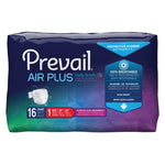 Unisex Adult Incontinence Brief Prevail® Air Plus™ Size 1 Disposable Heavy Absorbency