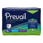 Unisex Adult Absorbent Underwear Prevail® Overnight Pull On with Tear Away Seams Small / Medium Disposable Heavy Absorbency