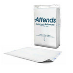 Disposable Underpad Attends® Supersorb Advanced 30 X 36 Inch Dry-Lock® Core Heavy Absorbency