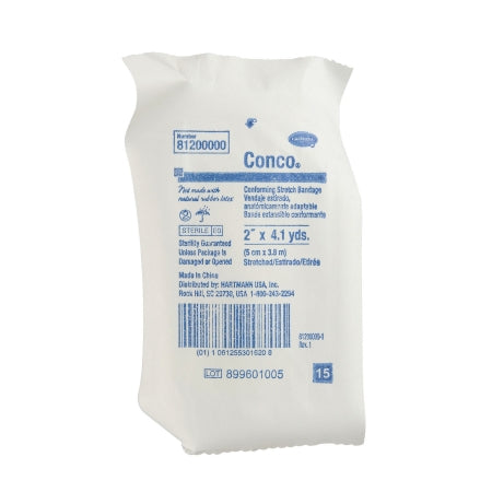 Conforming Bandage Conco® 2 Inch X 4.1 Yard 12 per Bag Sterile Roll Shape