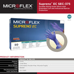 Supreno® EC Nitrile Extended Cuff Length Exam Glove, Extra Large, Blue