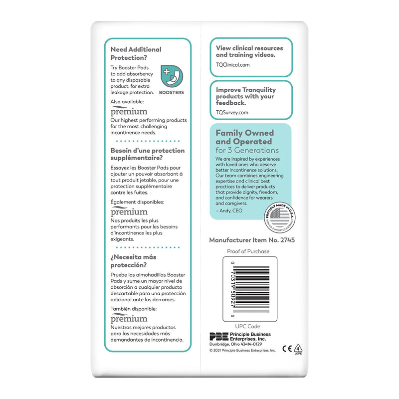 Tranquility® Essential Heavy Incontinence Brief, Medium
