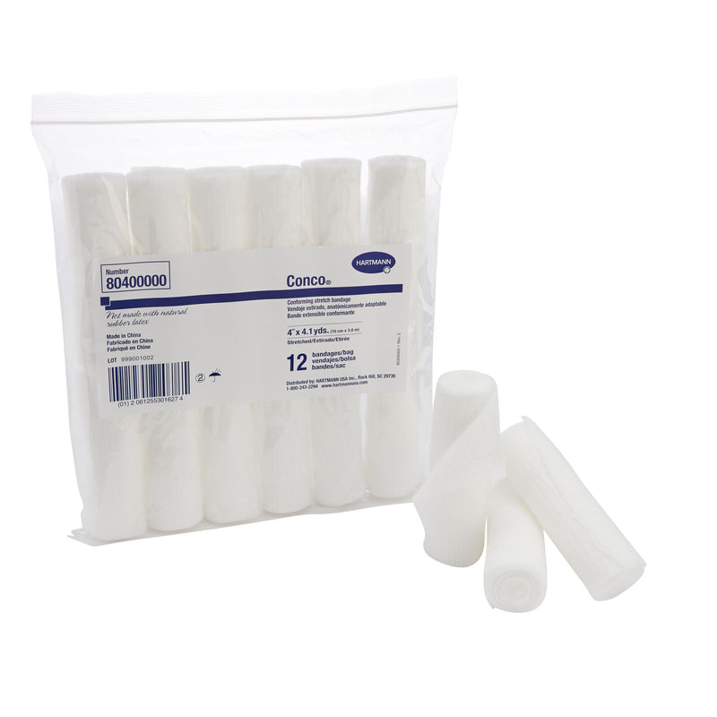 Conco® NonSterile Conforming Bandage, 4 Inch x 4-1/10 Yard, 1-Ply