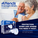 Attends® Briefs with Overnight Protection, X-Large