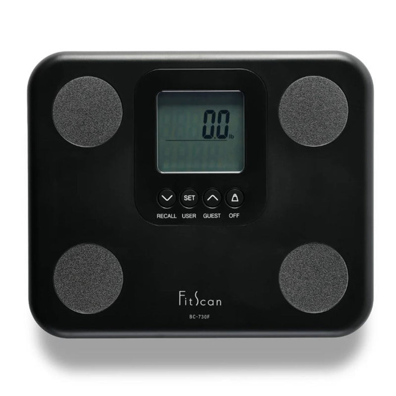 Tanita BC-730F FitScan Full Body Composition Monitor Black