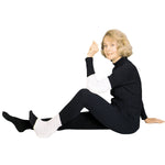 Heel / Elbow Protection Sleeve Medium White