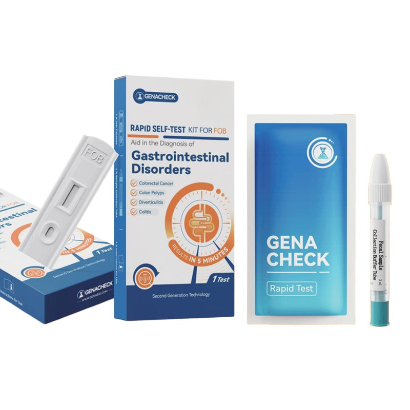 GenaCheck® Rapid Self-Test Kit for Fecal Occult Blood – Early Cancer Screening