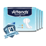 Attends® Shaped Bladder Control Pads, Super