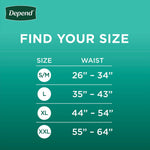 Depend® Fresh Protection™ Men's Maximum Absorbency Underwear, X-Large