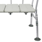 McKesson Aluminum Transfer Bench with Reversible Back