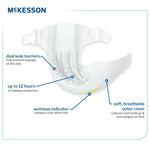 McKesson Baby Diaper, Size 6 for Toddlers weighing 35+ lbs.