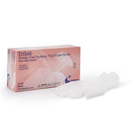 Exam Glove Trilon® Medium NonSterile Vinyl Standard Cuff Length Smooth Clear Not Rated WITH PROP. 65 WARNING