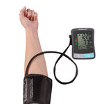 Mabis One-Tube Blood Pressure Monitor, Digital, Black Cuff