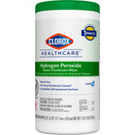 Clorox Healthcare® Hydrogen Peroxide Cleaner Disinfectant Wipes 6.75 x 5.75 Inch