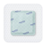 Zetuvit® Plus Silicone Border Super Absorbent Dressing, 4 x 4 Inch