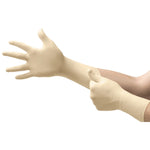 Exam Glove Ultra One® Medium NonSterile Latex Extended Cuff Length Textured Fingertips White Not Rated