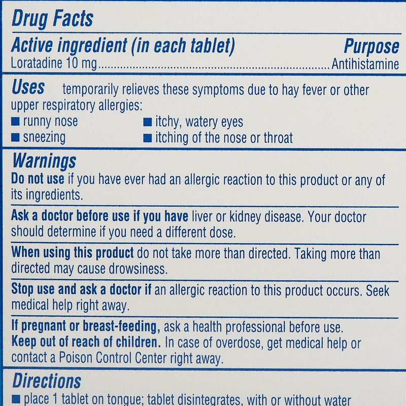 Claritin® RediTabs® Loratadine Allergy Relief