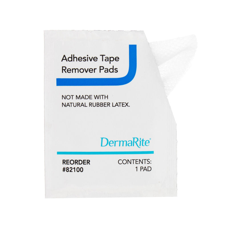 DermaRite® Adhesive Remover, 1-1/2 x 3-1/2 Inch Pads