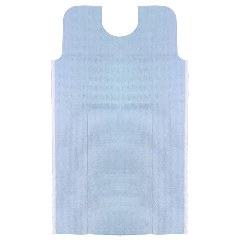 Tidi® Everyday Dental Bib, Blue, 29 x 42 Inch