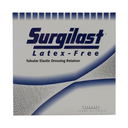 Elastic Net Retainer Dressing Surgilast® Tubular Elastic 25 Yard Size 5 White Small Head / Shoulder / Thigh NonSterile
