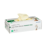 Exam Glove McKesson Confiderm® Large NonSterile Latex Standard Cuff Length Smooth Ivory Not Rated