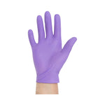 Exam Glove Purple Nitrile-Xtra™ Large NonSterile Nitrile Extended Cuff Length Textured Fingertips Purple Chemo Tested