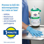 Clorox Healthcare® Hydrogen Peroxide Cleaner Disinfectant Wipes, Bucket, 185 ct.