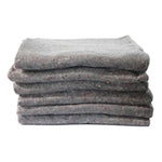 McKesson Gray Wool Blend Blanket, 62 x 80 Inch