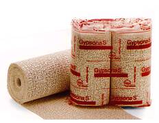Plaster Bandage Gypsona® S 6 Inch X 15 Foot Plaster of Paris / Plastic White